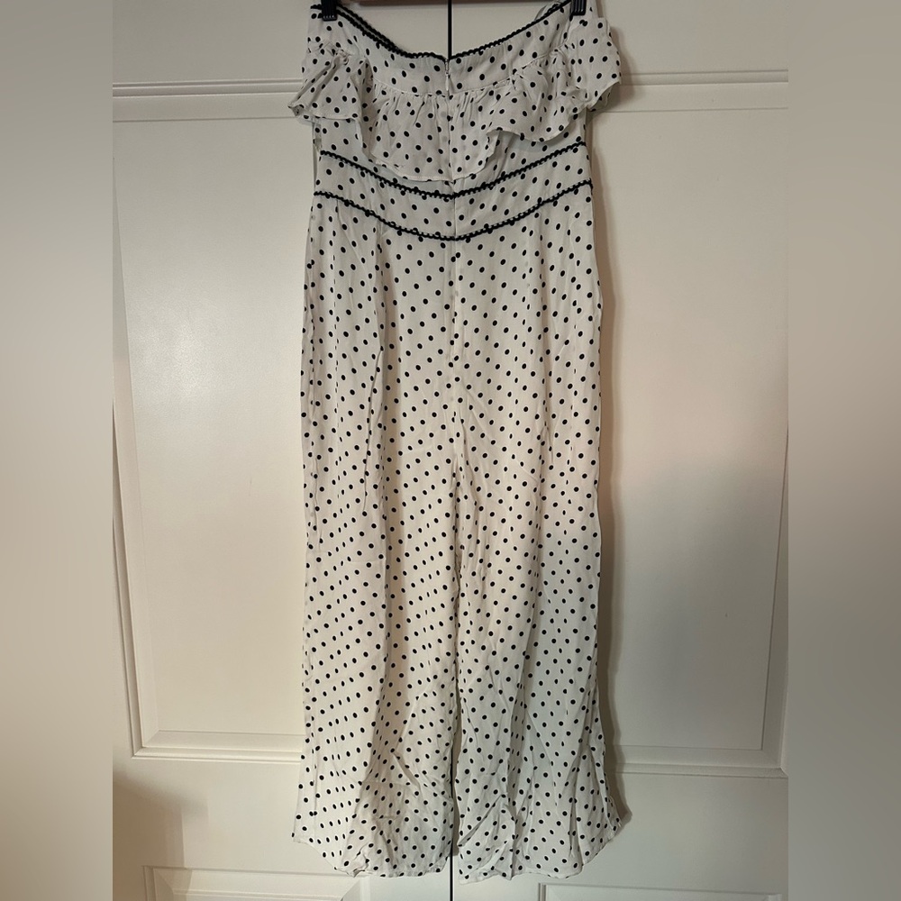Lovers + Friends Carver Jumpsuit polka dot